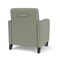 Lesro Siena Lounge Reception Guest Chair w/ Front Casters, 27 in W 29.5 in L 32.5 in H SN1101 - alternate 2